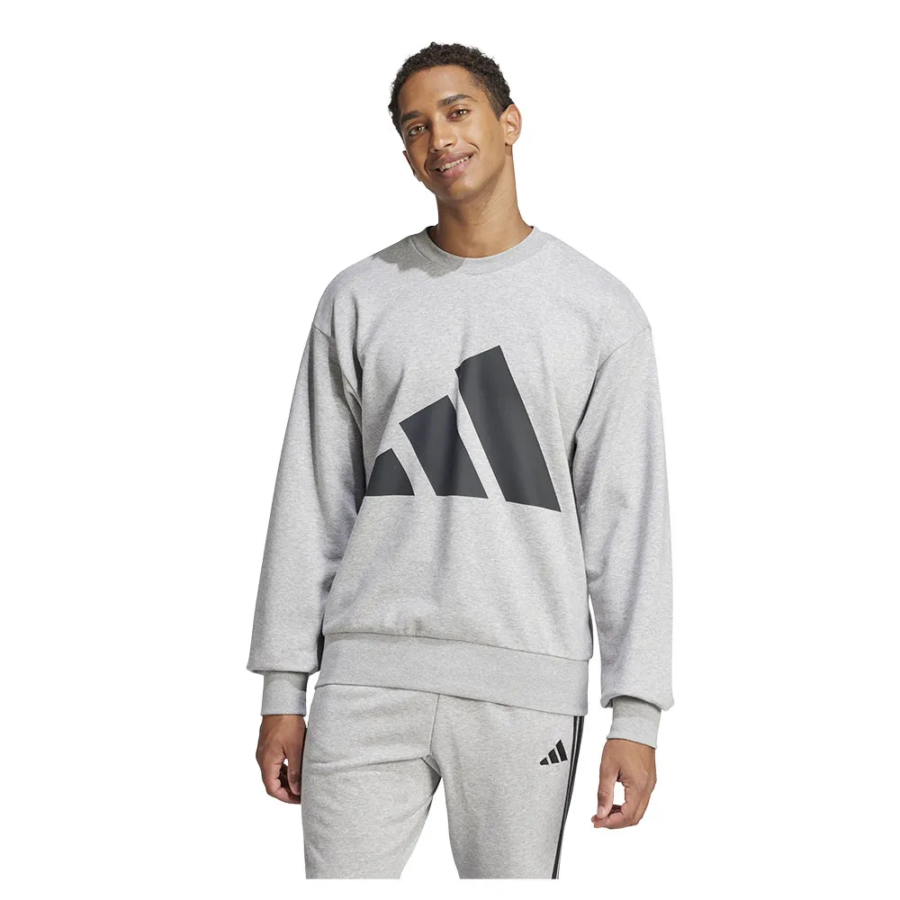 

Толстовка adidas Essentials Big Logo French Terry, серый