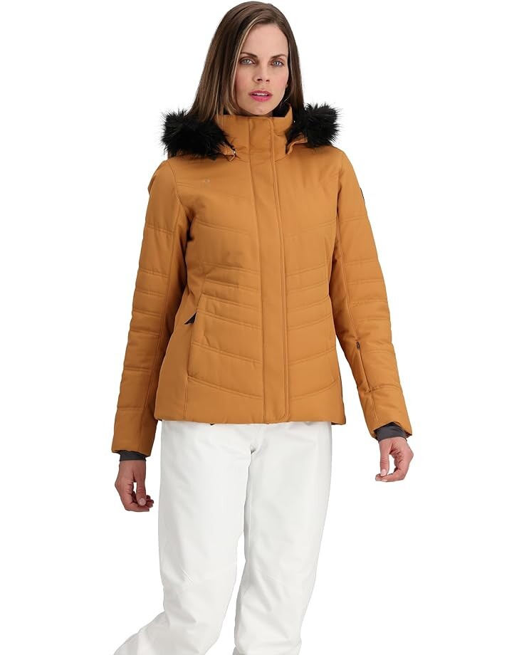 

Куртка Obermeyer Petite Tuscany II, цвет Brown Sugar