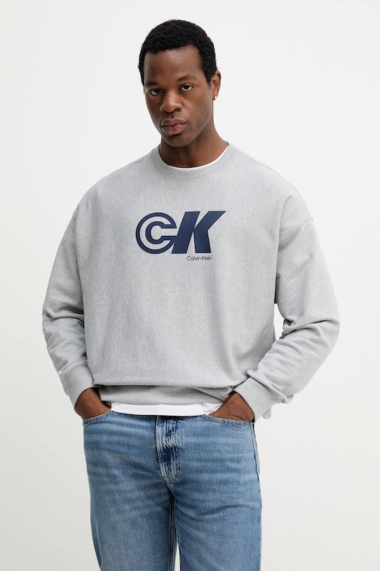 

Толстовка Calvin Klein Jeans, серый
