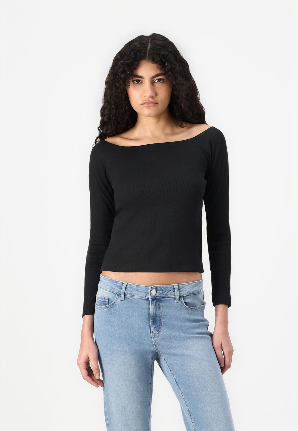 

Футболка с длинным рукавом VMSIMI OFF SHOULDER Vero Moda, черный