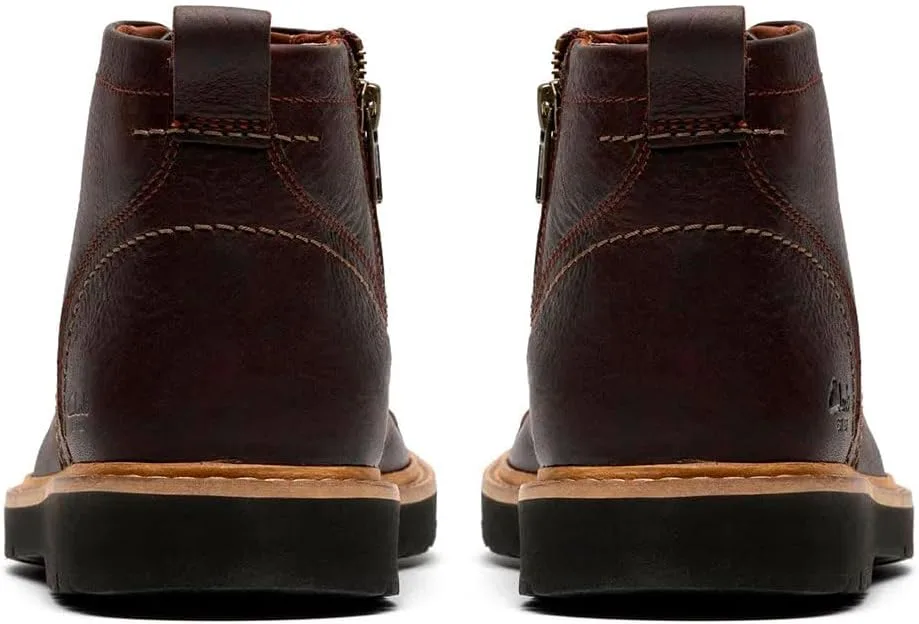 Мужские ковбойские сапоги Weltridge on the hill, темно-коричневые Clarks Premium — фото 4