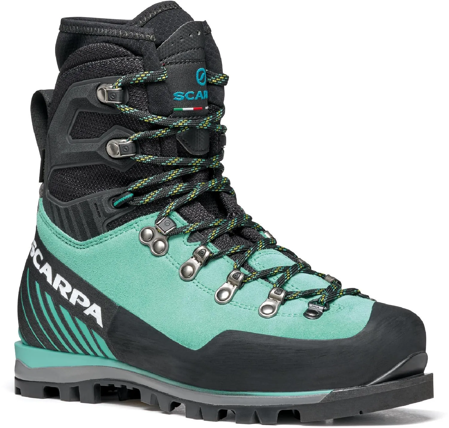 Mont Blanc Pro GTX Горные ботинки Женские Scarpa, Green Blue — фото 3