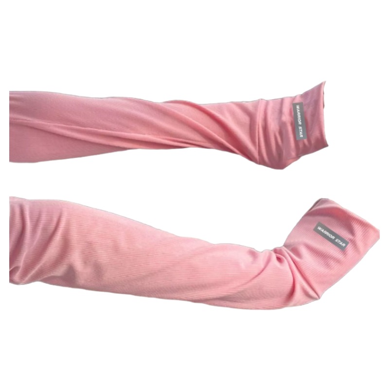 

Полиэстеровые солнцезащитные рукава Unisex WARRIOR, rouge розовый[loose fit large, more slimming]