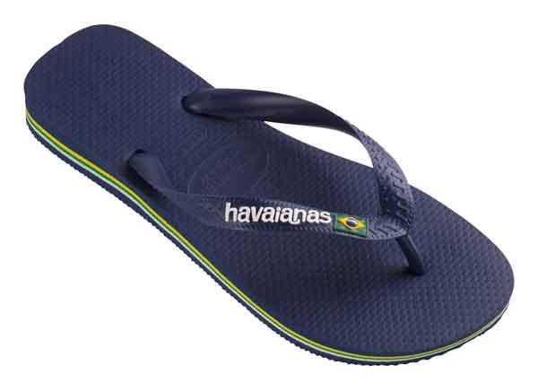 

Шлепанцы Havaianas Brasil Logo, синий