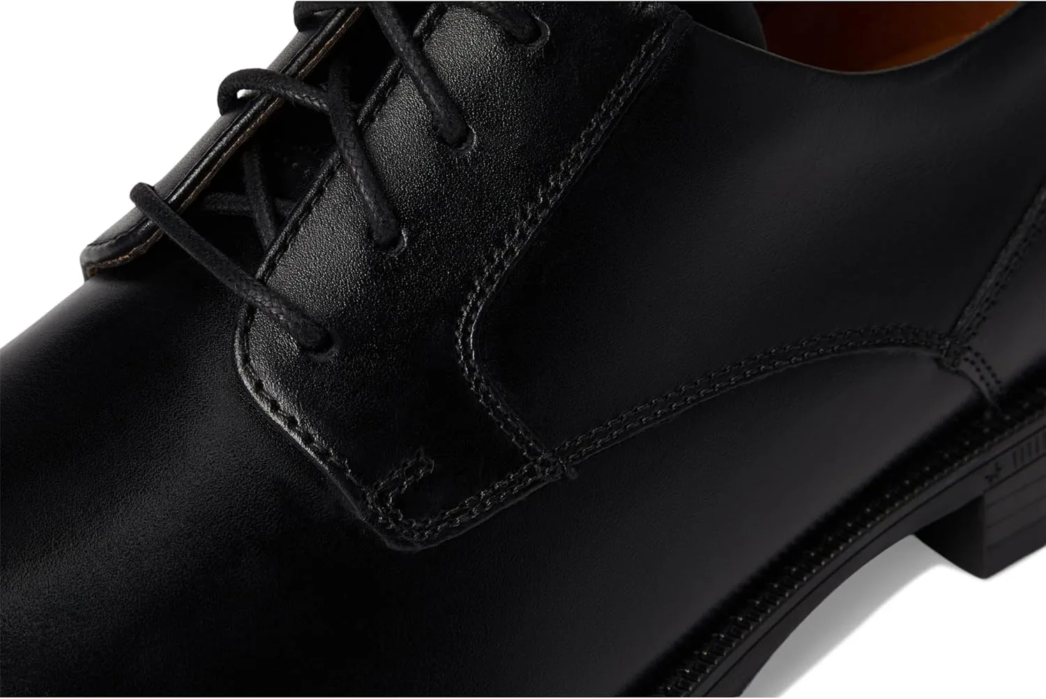 Мужские туфли Cole Haan - Oxford Bedford с гладкой подошвой, черный — фото 2