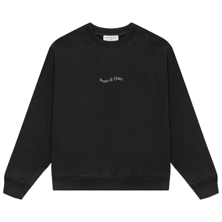 

Свитер Museum of Peace & Quiet Wordmark Crewneck, Black