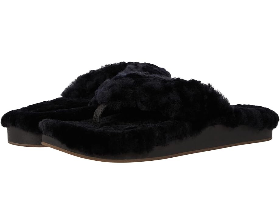 Тапочки OluKai Kipe'a Heu, цвет Black/Black