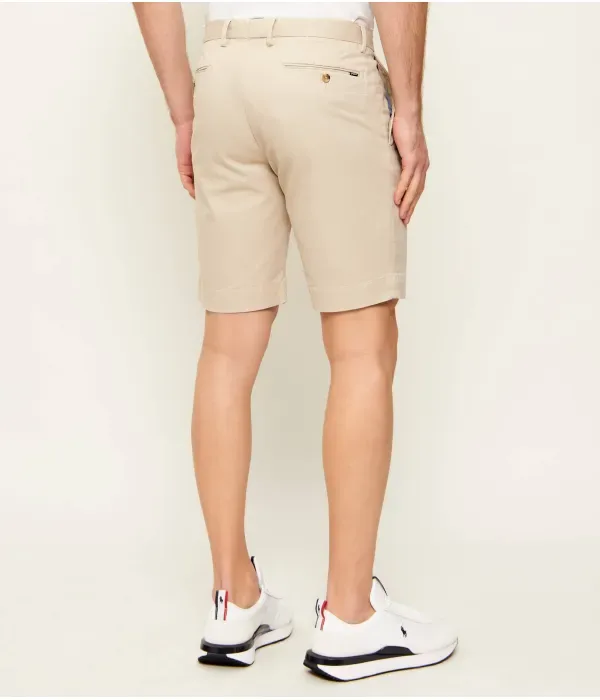 Шорты slim fit Polo Ralph Lauren, бежевый — фото 4