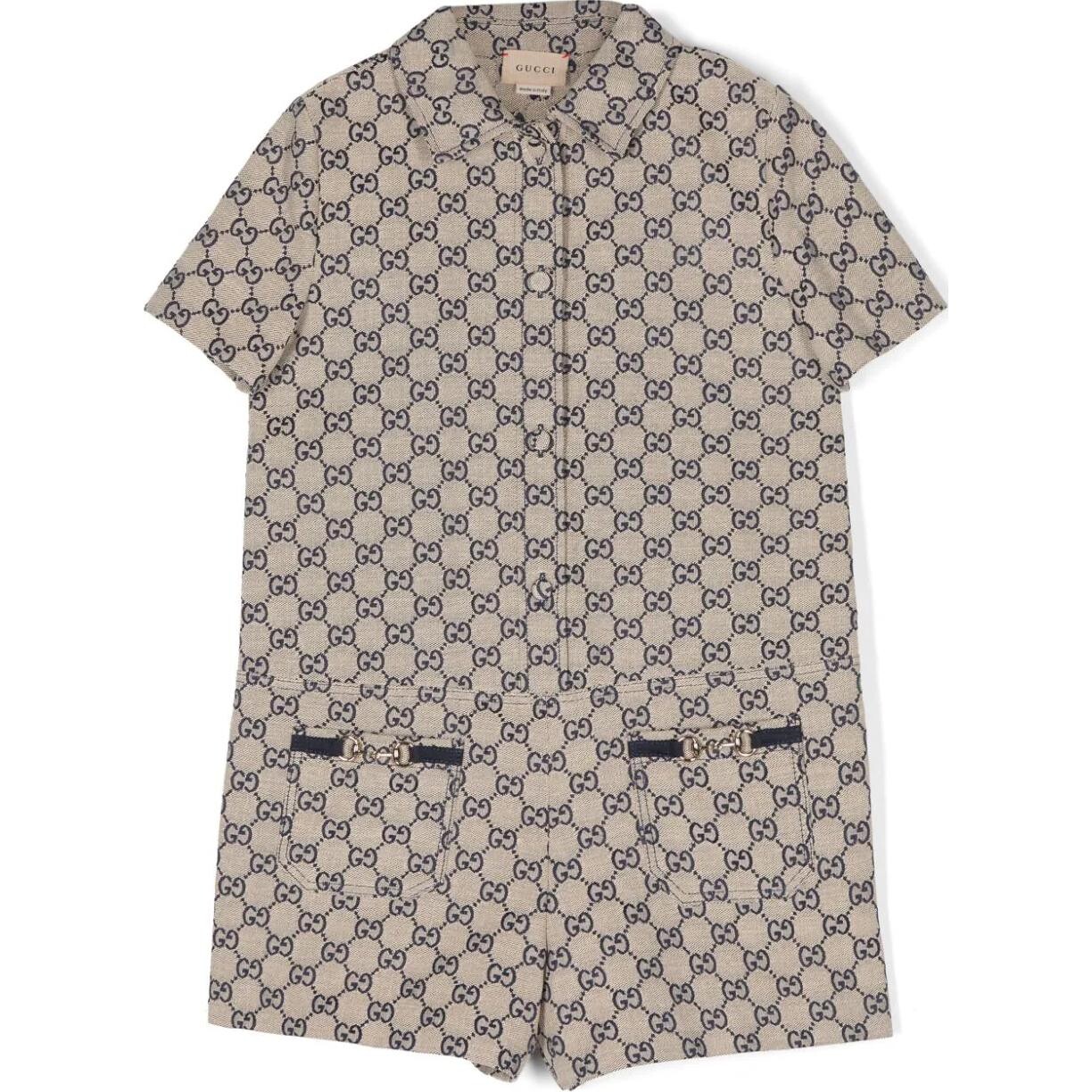 

Детские комбинезоны/ползунки Gucci, бежевый