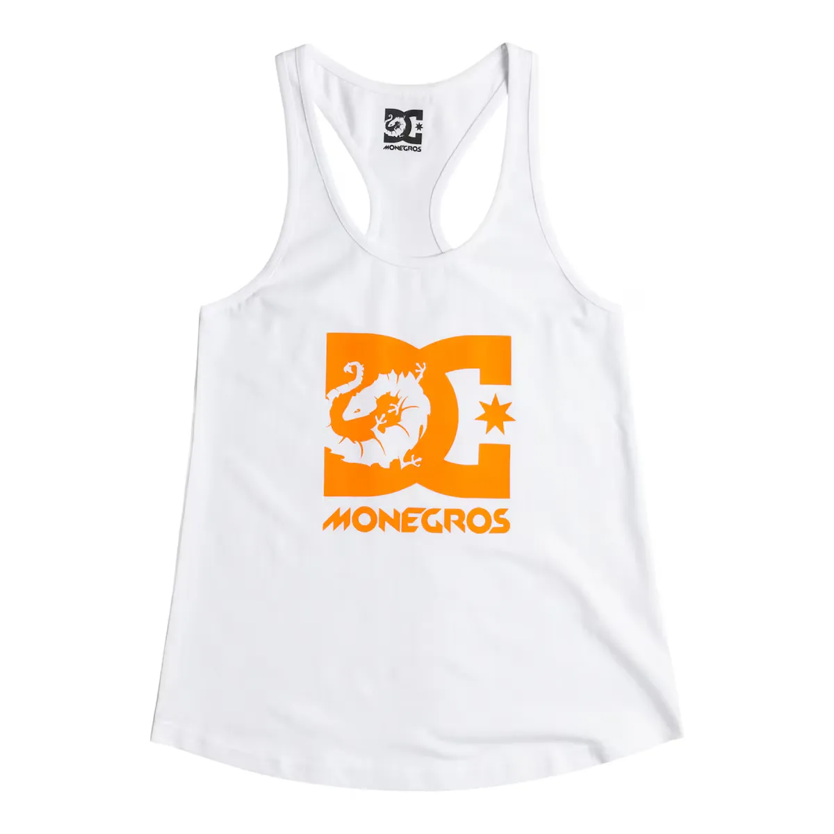 

DC Shoes x Monegros DC Shoes женский топ, белый/оранжевый