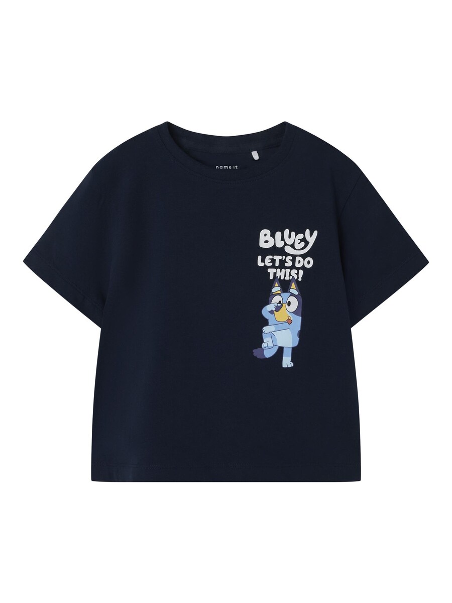 

Рубашка NAME IT Bluey, цвет marine blue/Light blue