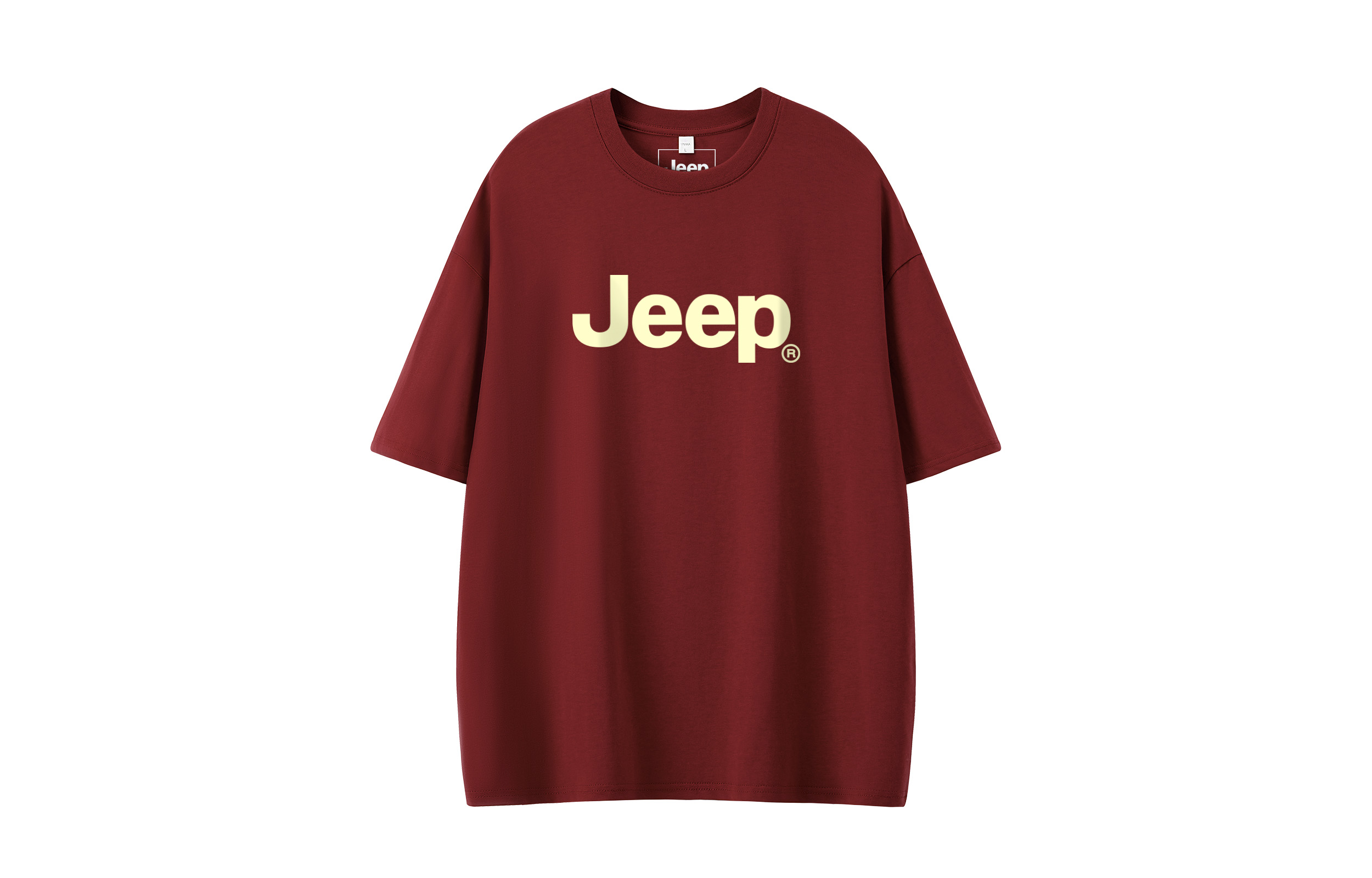 

Футболка Spirit Horse унисекс Jeep, бордовый