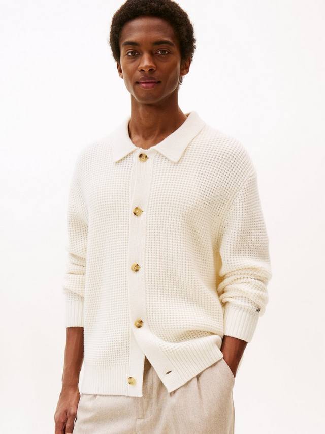 

Смарт-кэжуал кардиган из смесовой шерсти Tommy Hilfiger