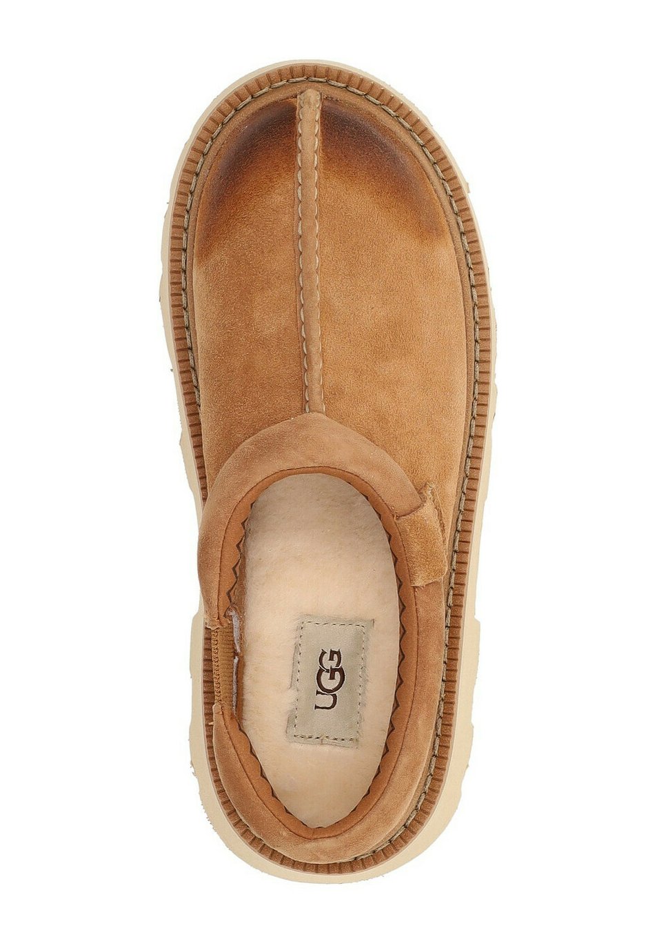 Тапочки SABOT TASMAN LUG IN UGG, коричневый — фото 3