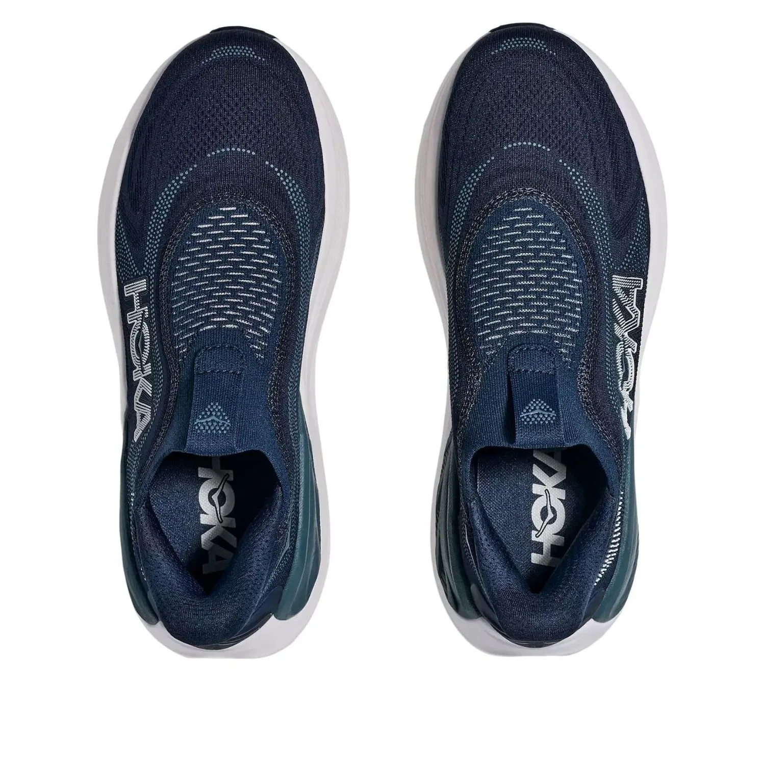 Кроссовки HOKA ONE ONE Skyward Laceless 'Varsity Navy White' 1168876-VYN, темно-синий — фото 2