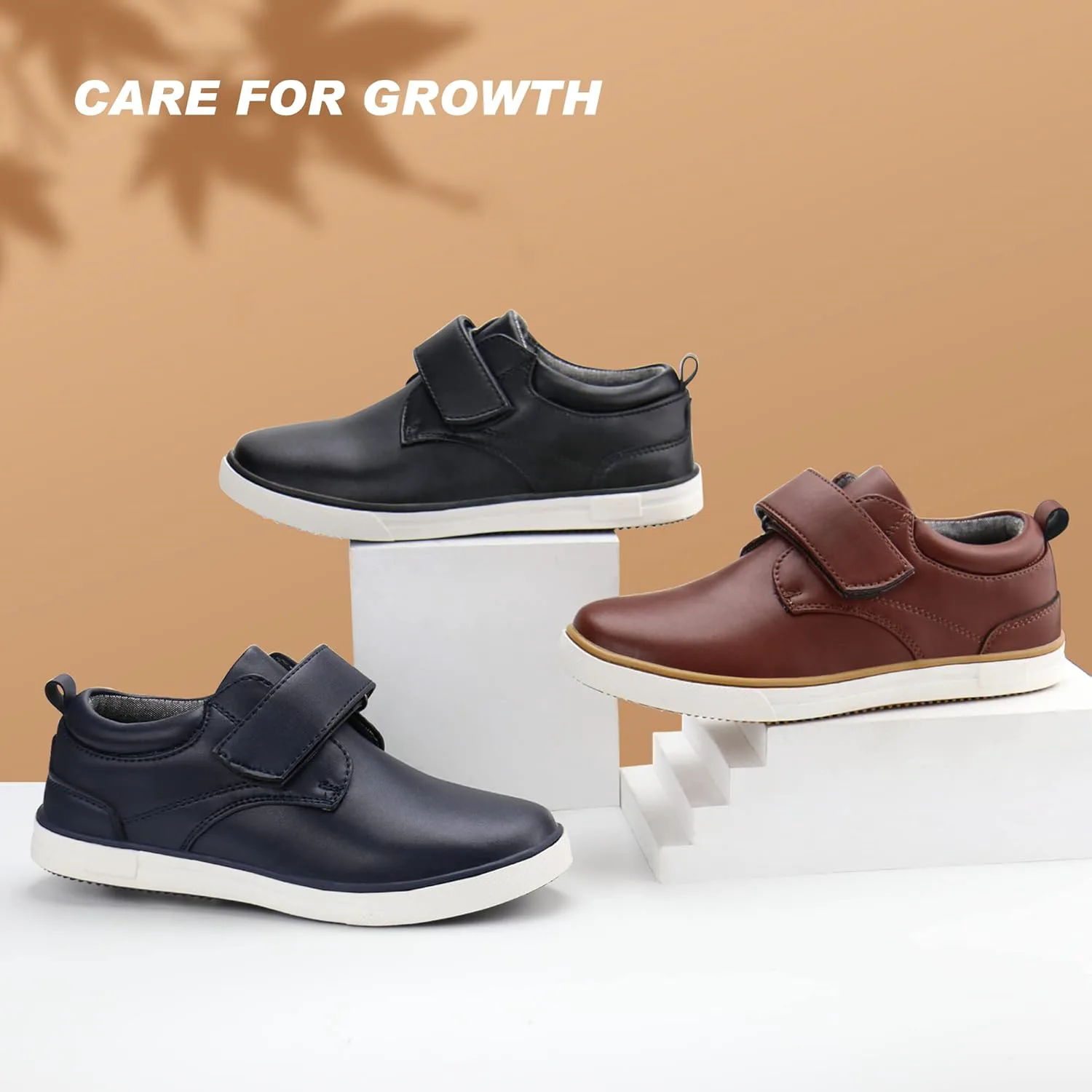 

Детские лоферы Firelli с застежкой-липучкой для школьной формы, повседневные оксфорды, темно-синий