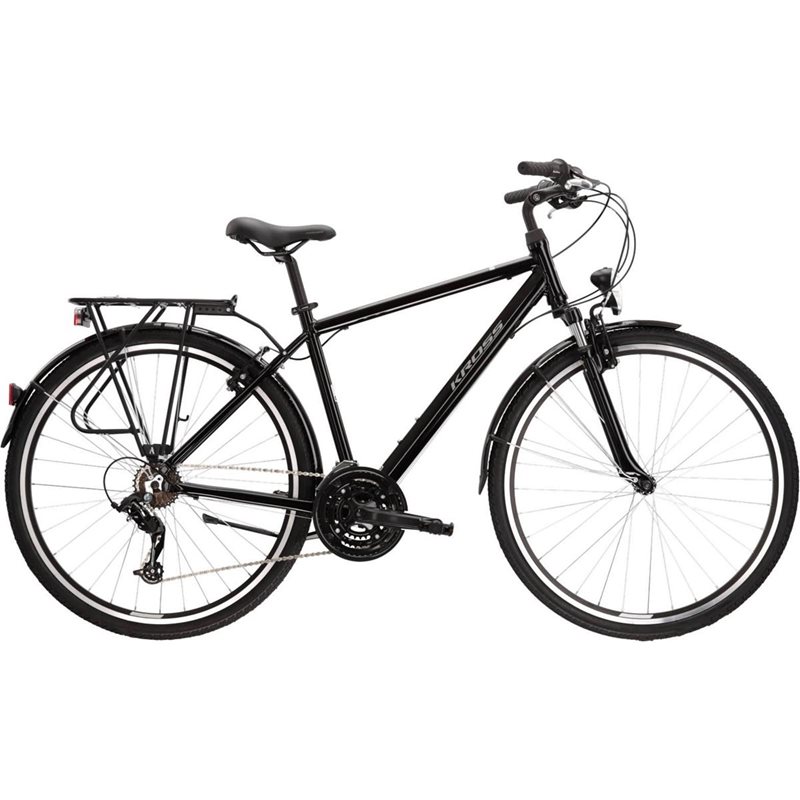 

Женский велосипед Kross Trans 1.0 SR Lady, черный/серый