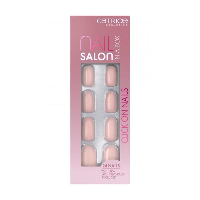 

Накладные ногти Uñas artificiales Nail Salon in a Box Catrice, 24 unidades