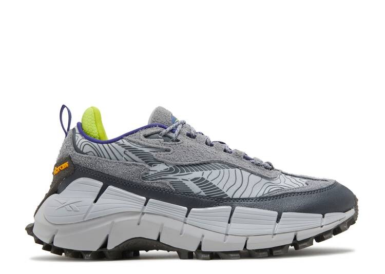 

Кроссовки Reebok ZIG KINETICA 2.5 EDGE 'GREY LIME', серый