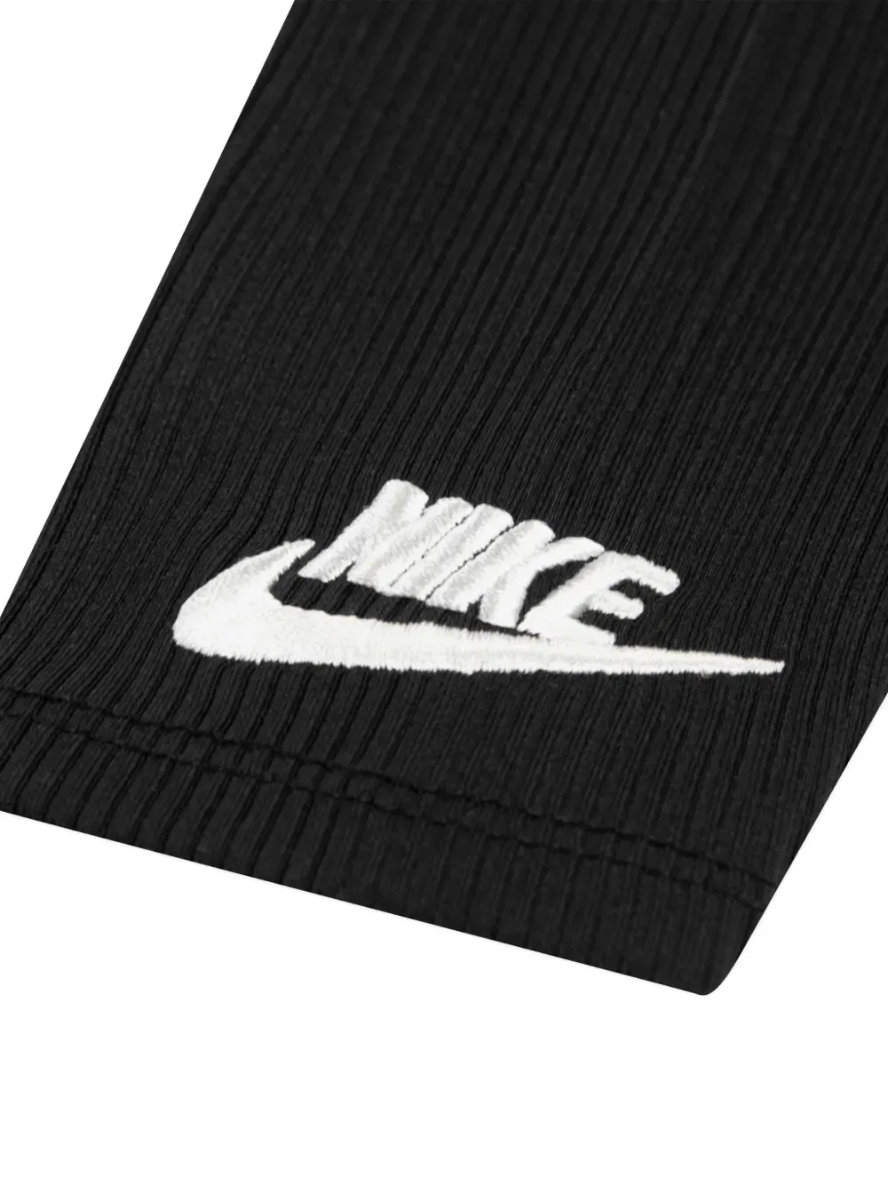 Комплект леггинсов с логотипом (три штуки) Nike Kids, черный — фото 3