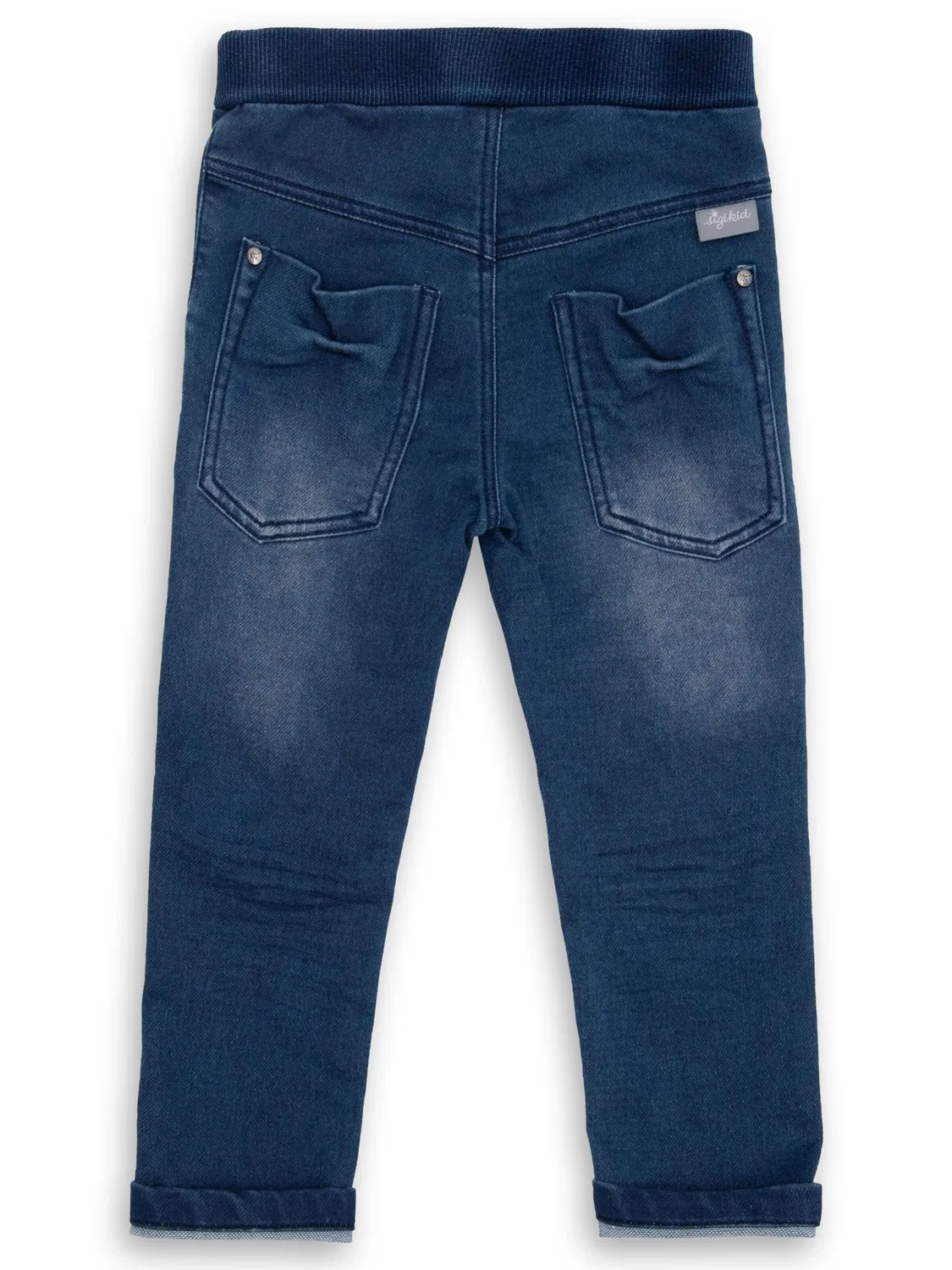 Джинсы Sigikid Regular Jeans темно-синего цвета — фото 4