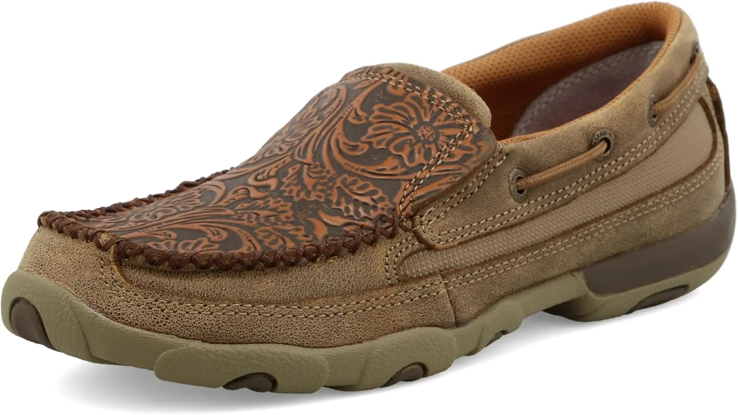 Мужские кроссовки для парусного спорта Twisted X Hooey Lopers, коричневый