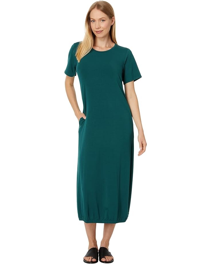 

Платье Eileen Fisher Plus Size Lantern, цвет Agean