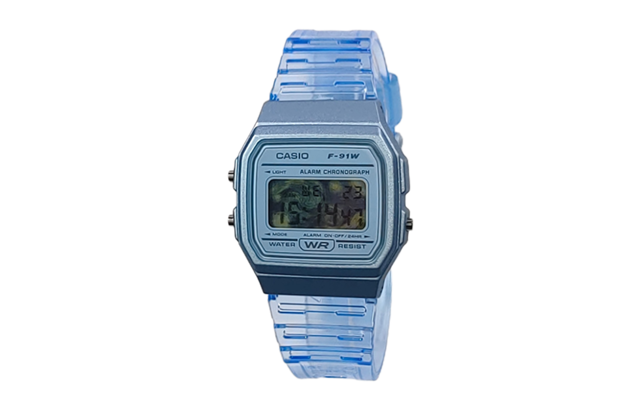 

CASIO Часы Retrofit Series Quartz Movement Resin Strap Watch Unisex Blue Dial