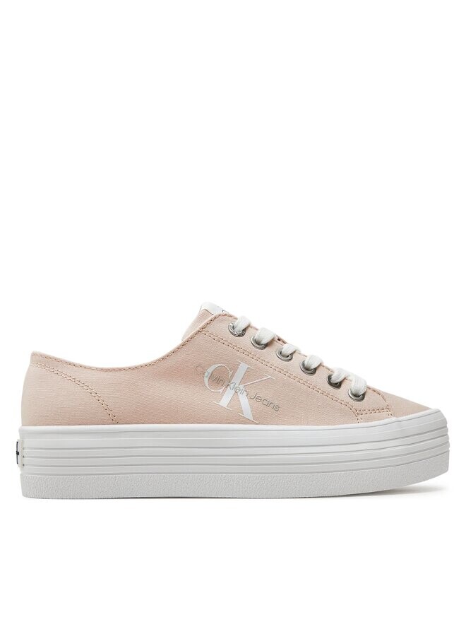 

Тканевые кроссовки Vulc Flatform Essential Mono Calvin Klein, розовый