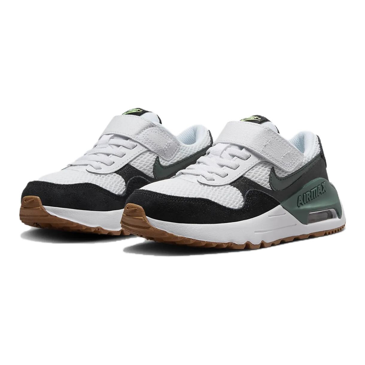 Кроссовки Nike Air Max Kids Lifestyle Shoes Kids Low-top White/black, белый/черный — фото 3