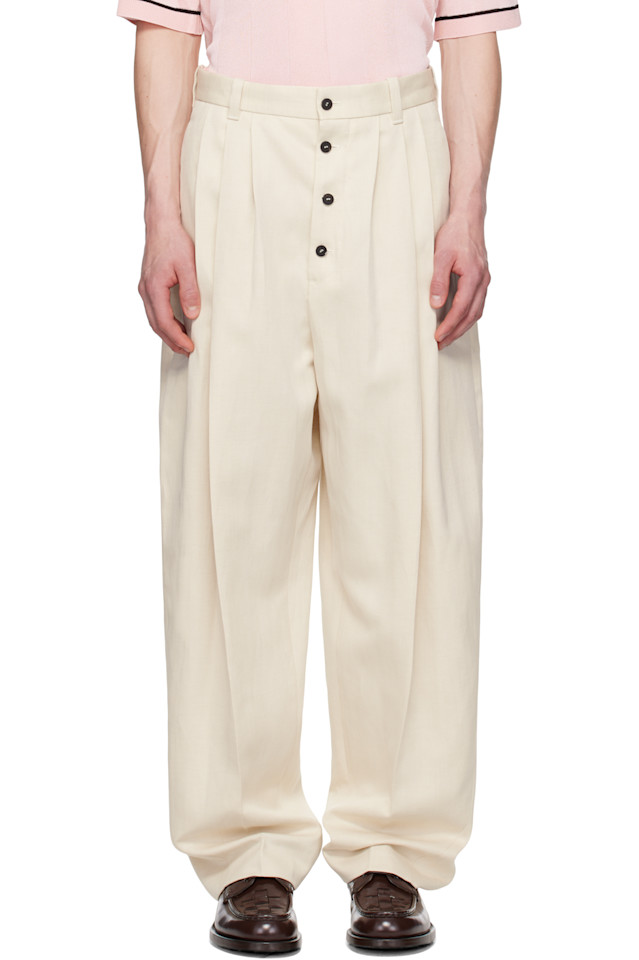 

Брюки Fernando Jacquemus, бежевый