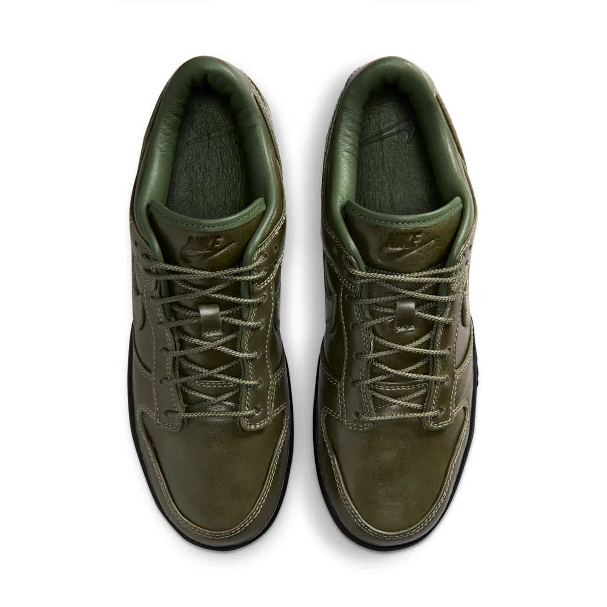 Мужские кроссовки Dunk Low Retro Premium Nike, зеленый — фото 4