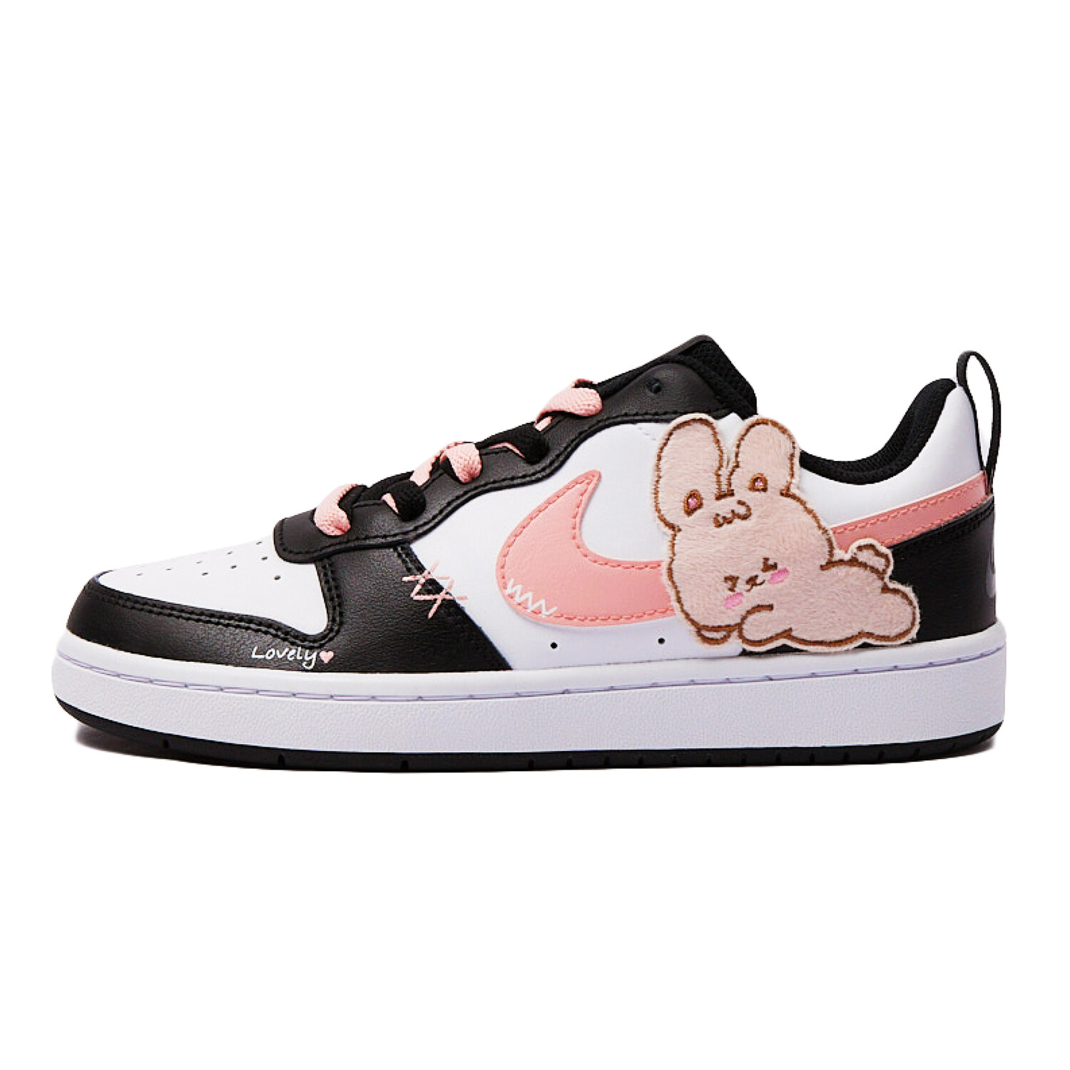 

Обувь для скейтбординга Court Borough 2 Kids для начальной школы Nike, черный