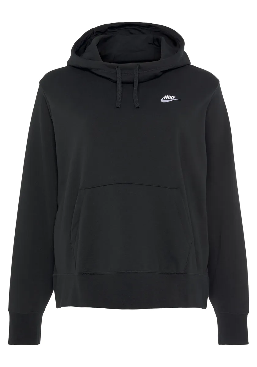 

Толстовка с капюшоном Nike Sportswear "W NSW CLUB FLC FNL HOODIE PLUS", белый