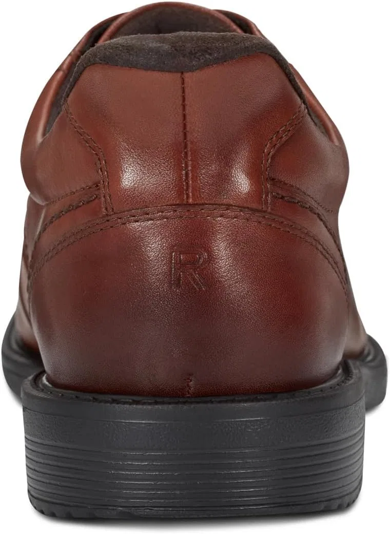 Мужские оксфорды Rockport Seaver, Brown Leather — фото 2