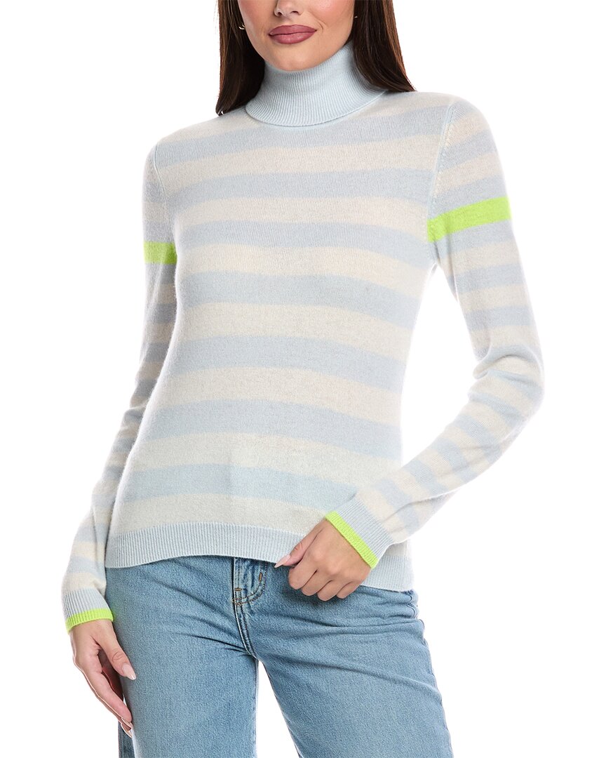 

Брод Кашемир полосатый кашемировый свитер Brodie Cashmere, синий