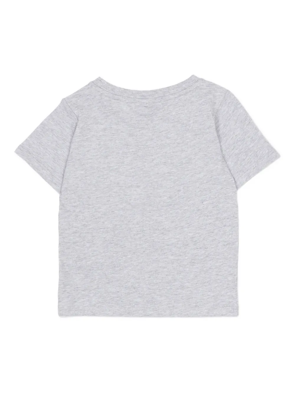 Футболка с графичным принтом Stella Mccartney Kids, серый — фото 2