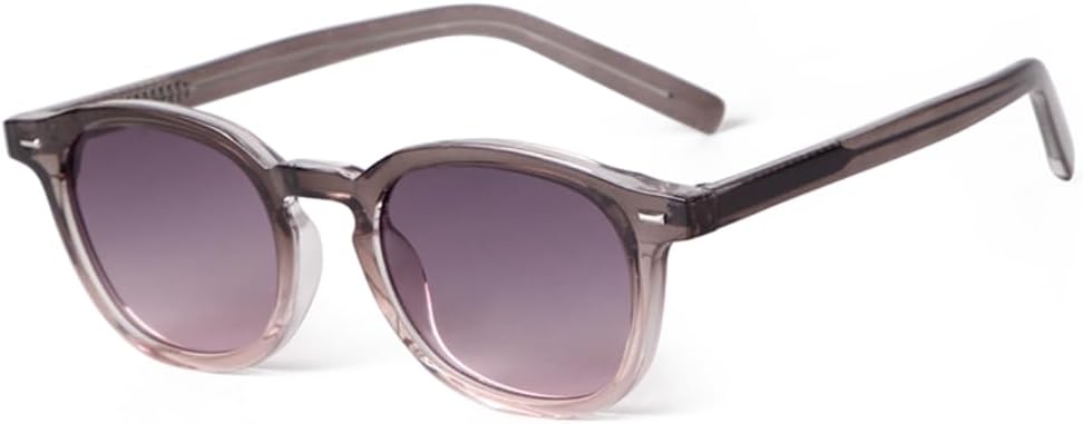 

Солнцезащитные очки с защитой UV400 | Круглая оправа с заклепками и цветными линзами | Для женщин и мужчин | Для занятий спортом на открытом воздухе и вождения DSVIGF, 03