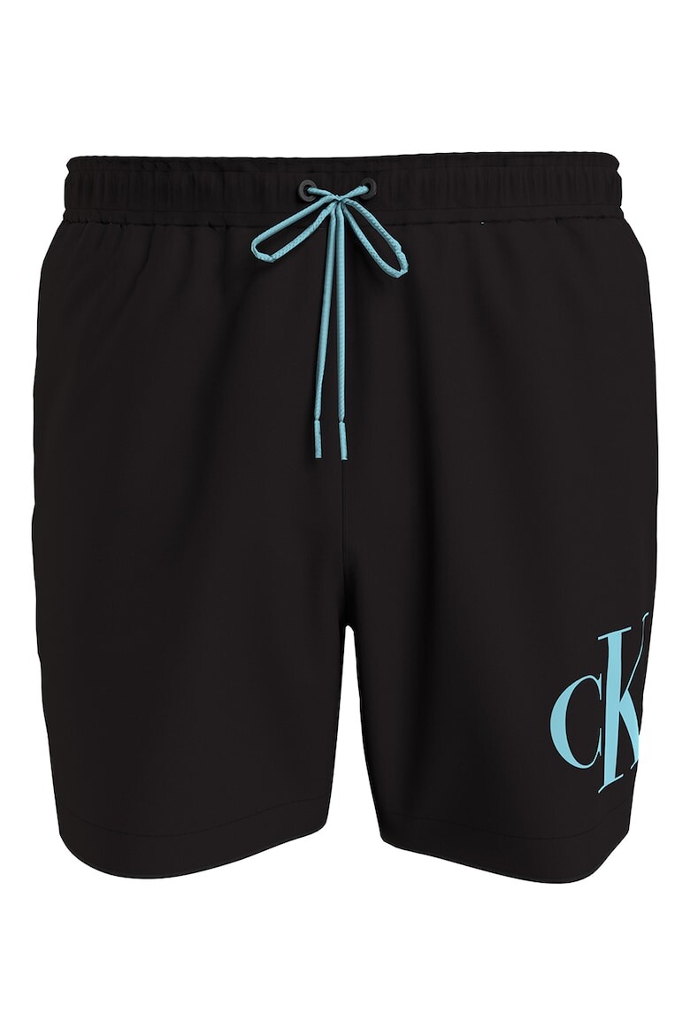

Мужские плавательные шорты Calvin Klein с логотипом, черные