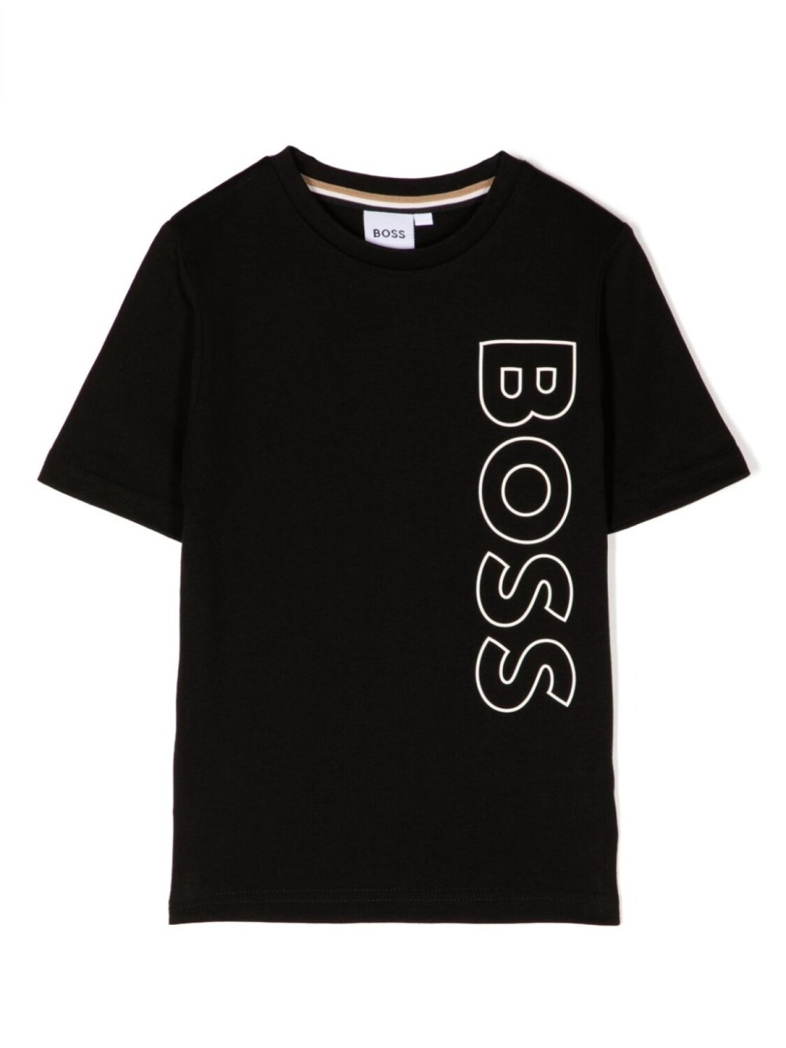 

BOSS Kidswear футболка с логотипом, черный