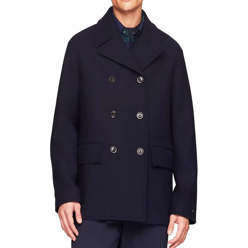 Tommy Hilfiger Пальто мужское морской синий, Marine Blue — фото 2