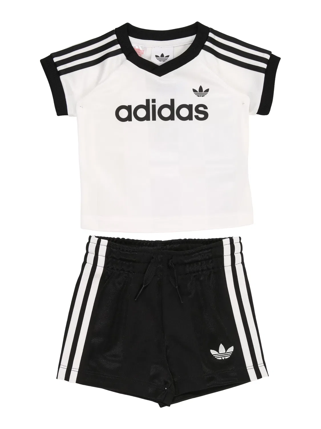 Спортивный костюм Adidas Originals STS в черно-белом цвете