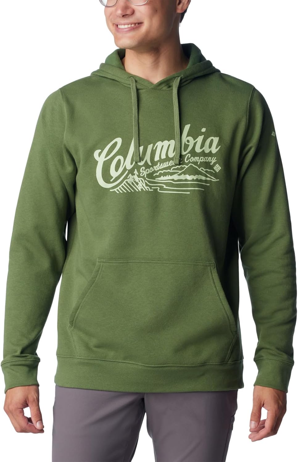 

Куртка-толстовка Columbia мужская Trek Hoodie, Canteen/Scripted Scene