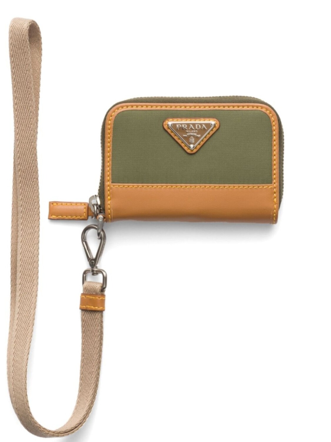 

Prada кошелек для монет с логотипом, зеленый