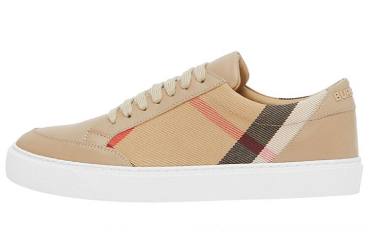 Кеды женские Burberry, бежевый