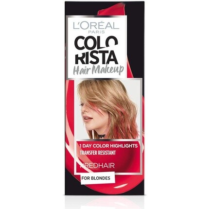 

L'Oreal Colorista Hair Makeup Временная краска для волос #Redhair