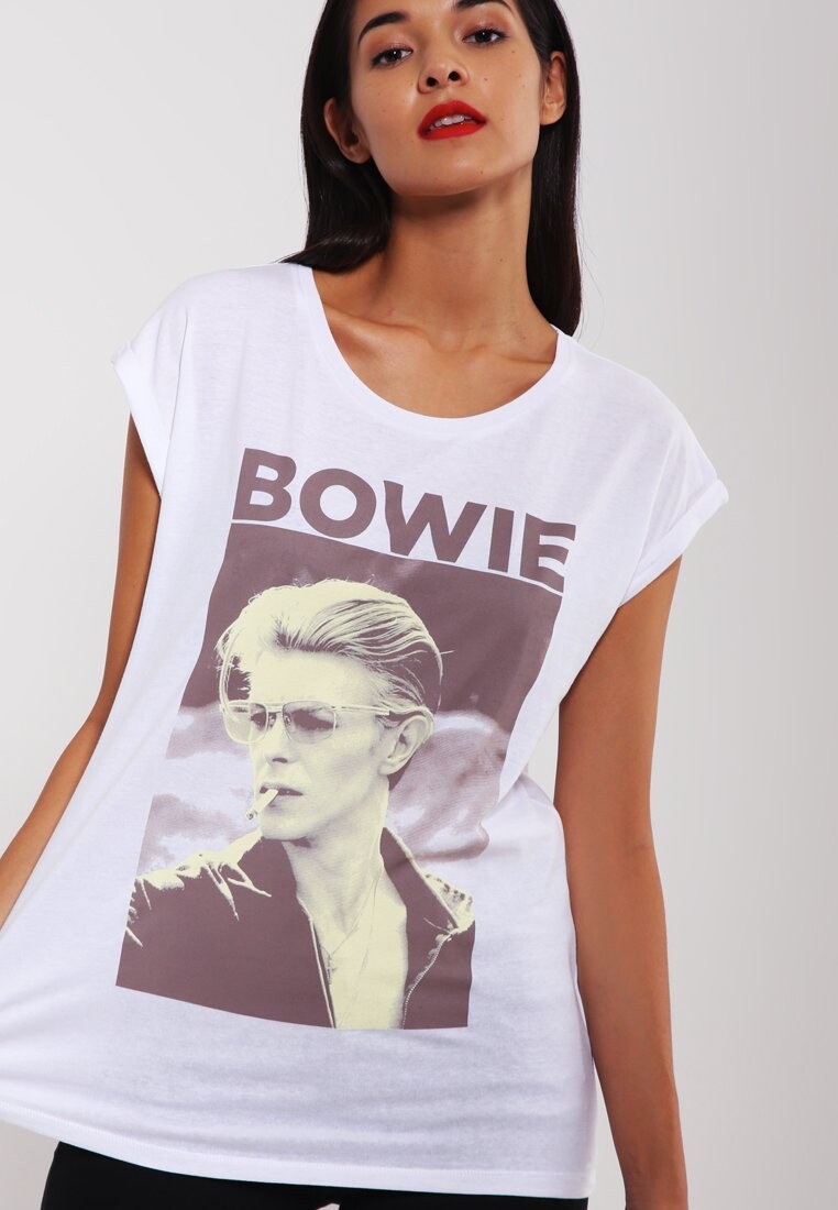

Футболка с принтом David Bowie Mister Tee, белый