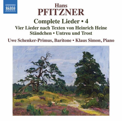 

CD диск Pfitzner / Schenker-Primus / Simon: Complete Lieder 4