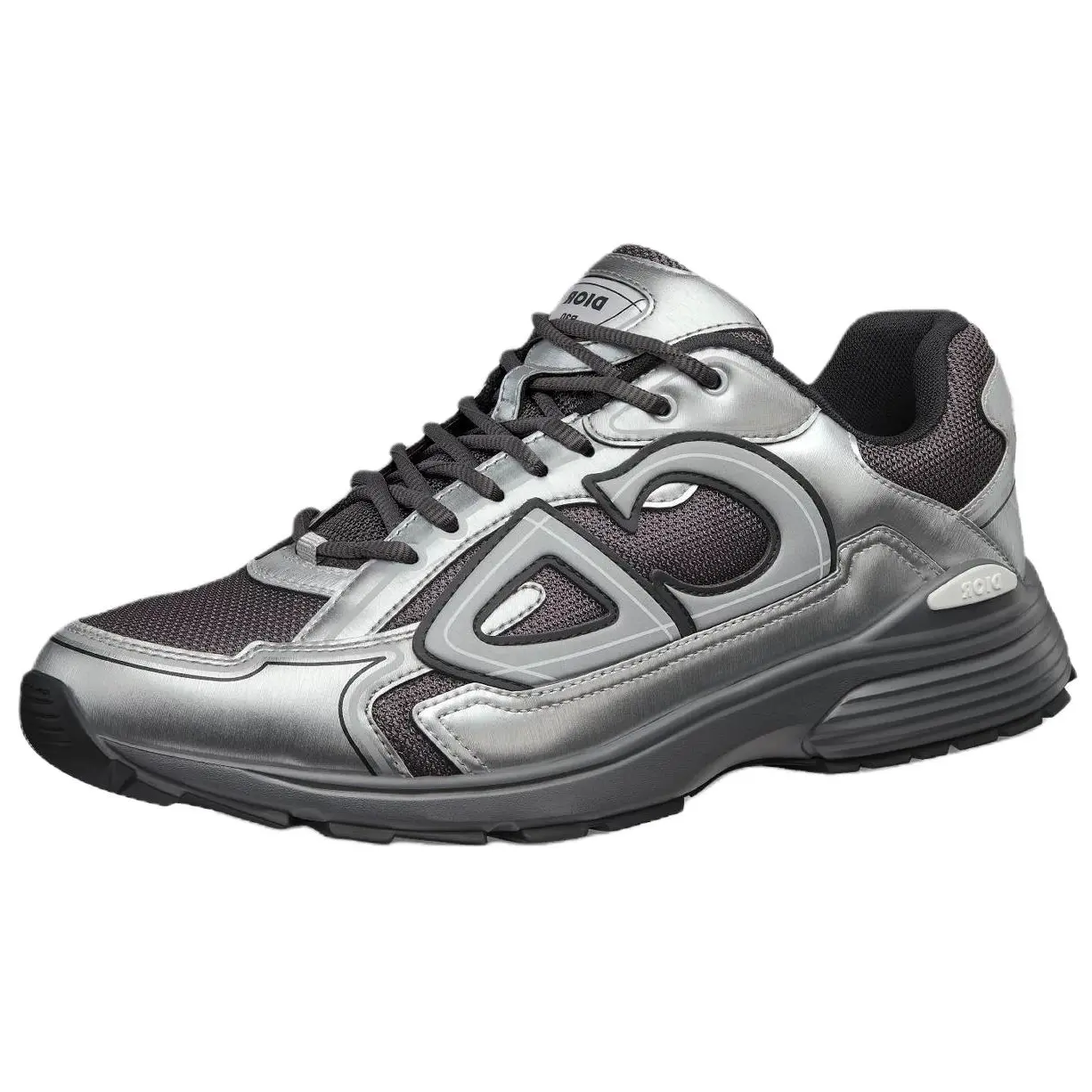 DIOR B30 Countdown Low top повседневные туфли мужские темно-серые — фото 4