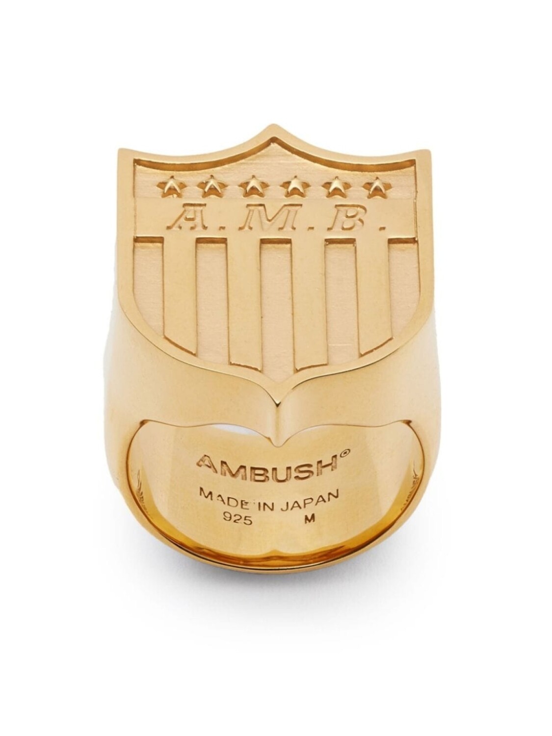 

Кольцо Varsity Shield AMBUSH, золотой